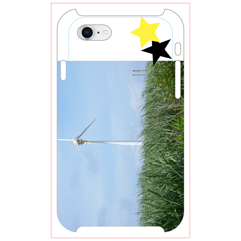 さとうきび畑と風車　iPhone8