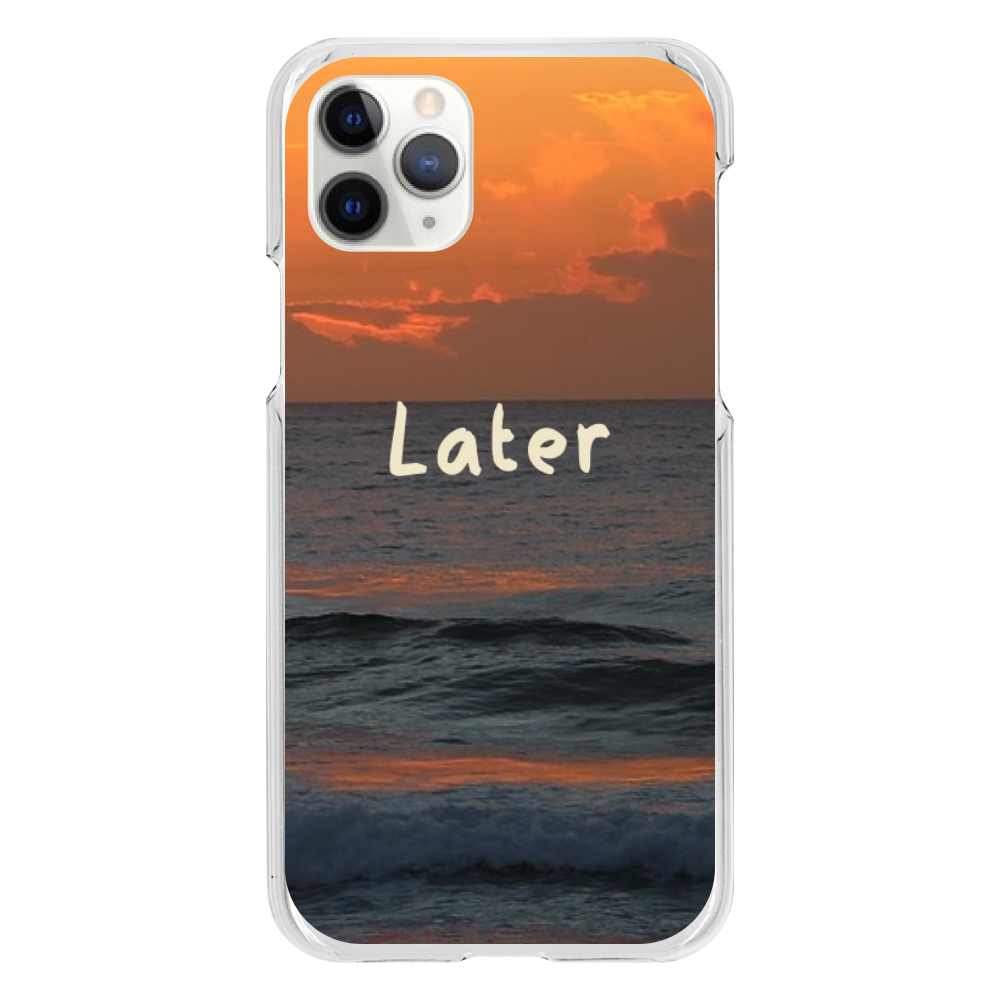 Later（iPhone Ⅺ Pro） iPhone11 Pro（透明）