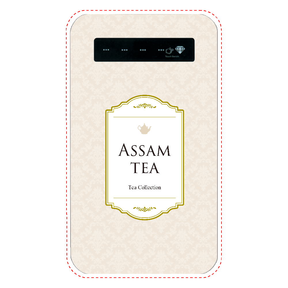 紅茶のモバイルバッテリー（アッサム） インジケータ有バッテリー4000mAh