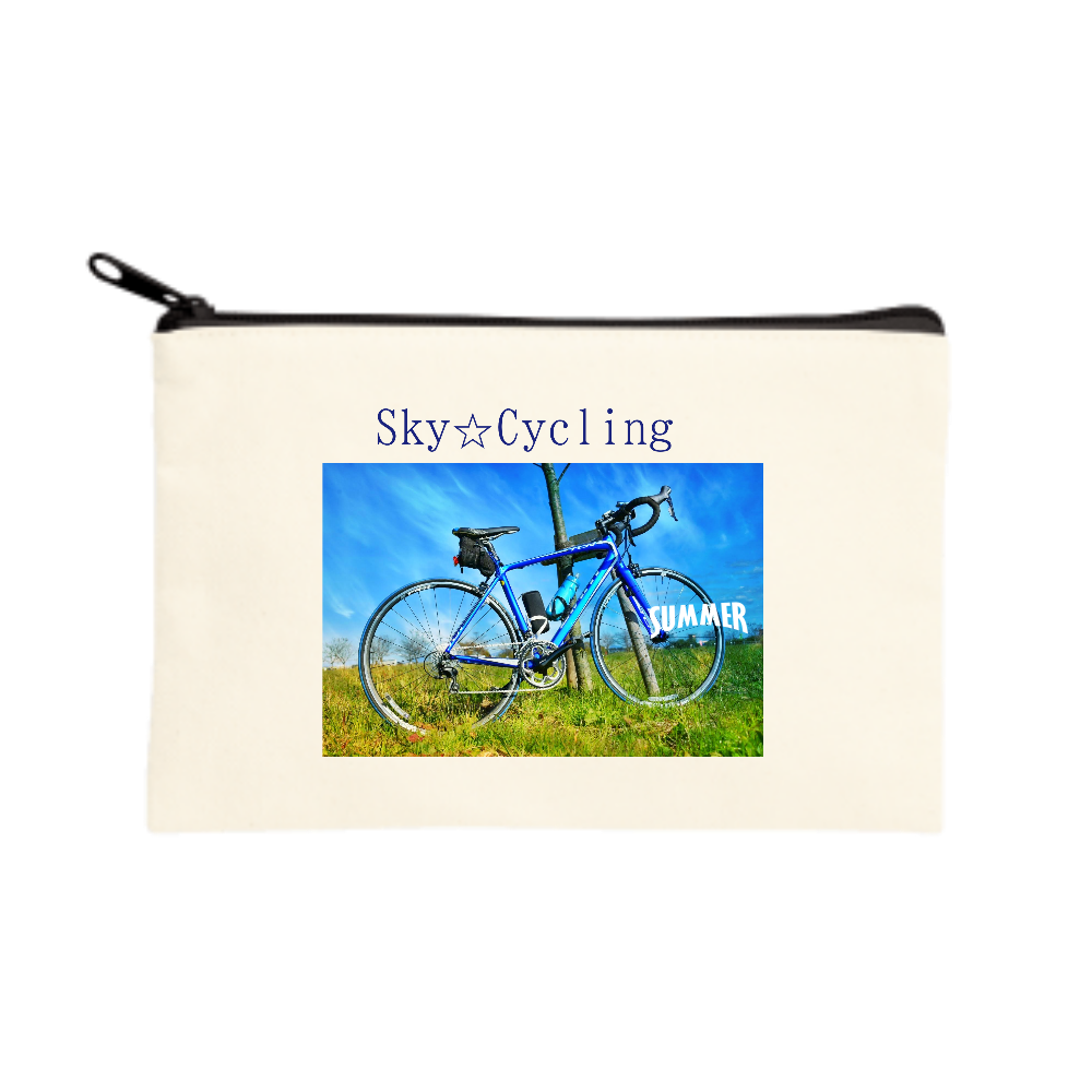 Sky cycling！ キャンバスポーチ（S）