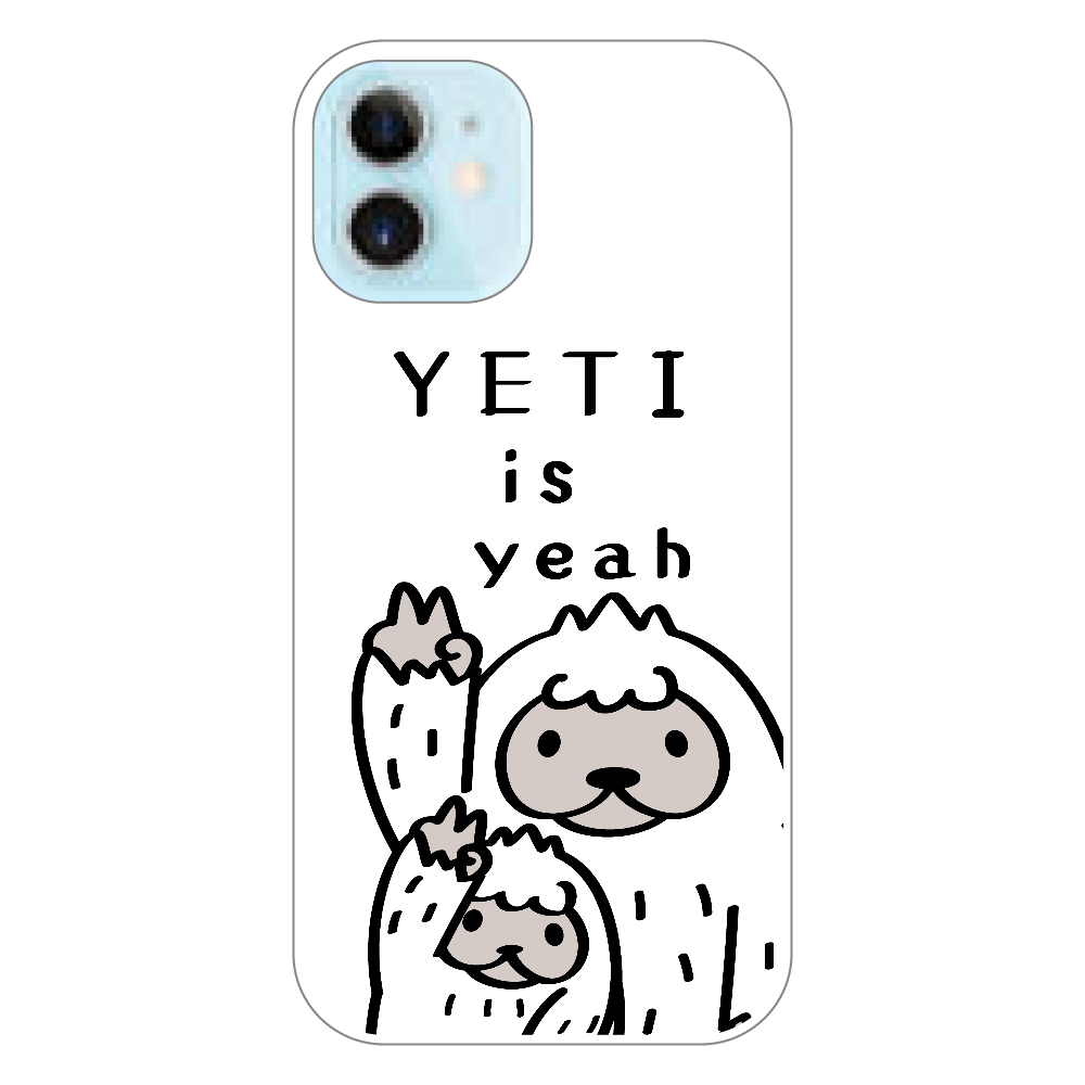 CT94 YETI is yeah AVER2 iPhone12 mini（透明）