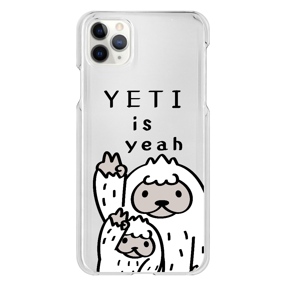 CT94 YETI is yeah AVER2 iPhone 11 ProMax（透明）