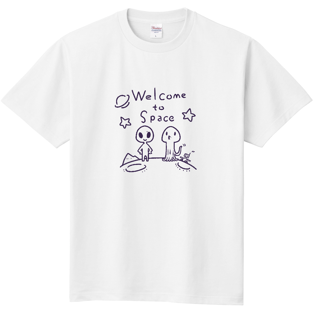 welcome to space 定番Ｔシャツ