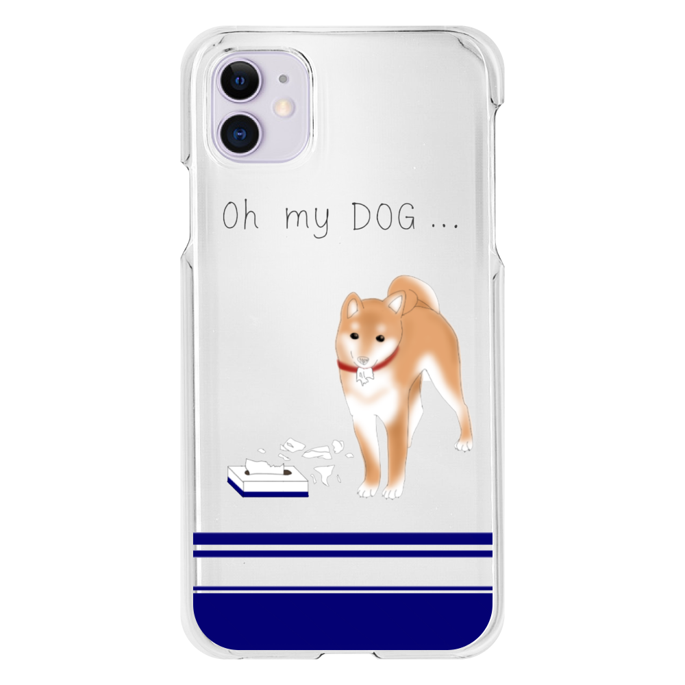 Oh my DOG...   スマホケース iPhone11(透明）