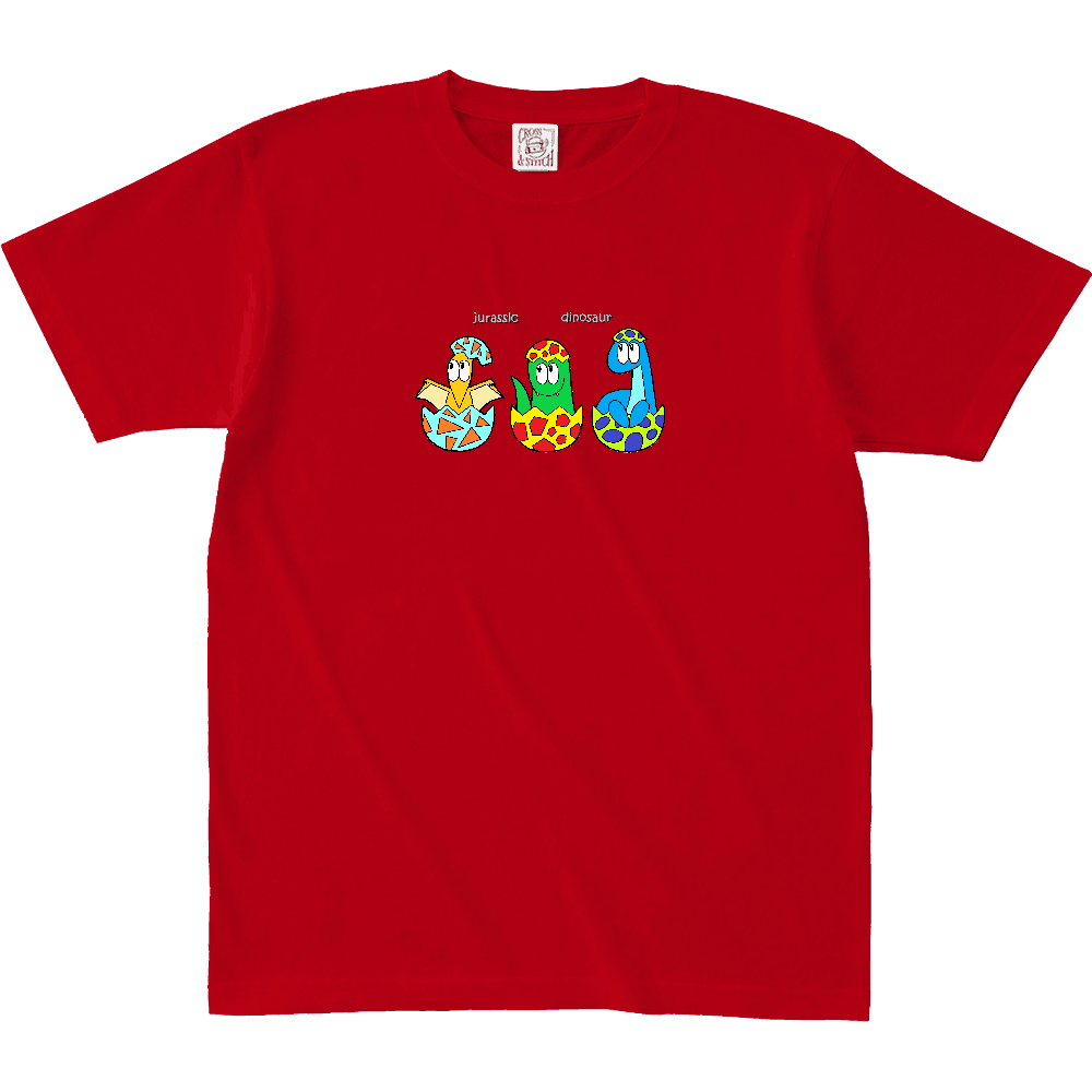 恐竜/モンスター オープンエンド マックスウェイト Tシャツ
