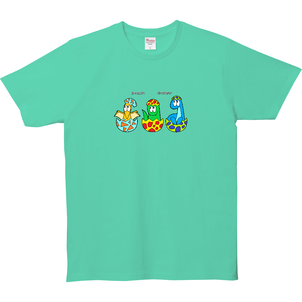 恐竜/モンスター 5.0オンス ベーシックTシャツ