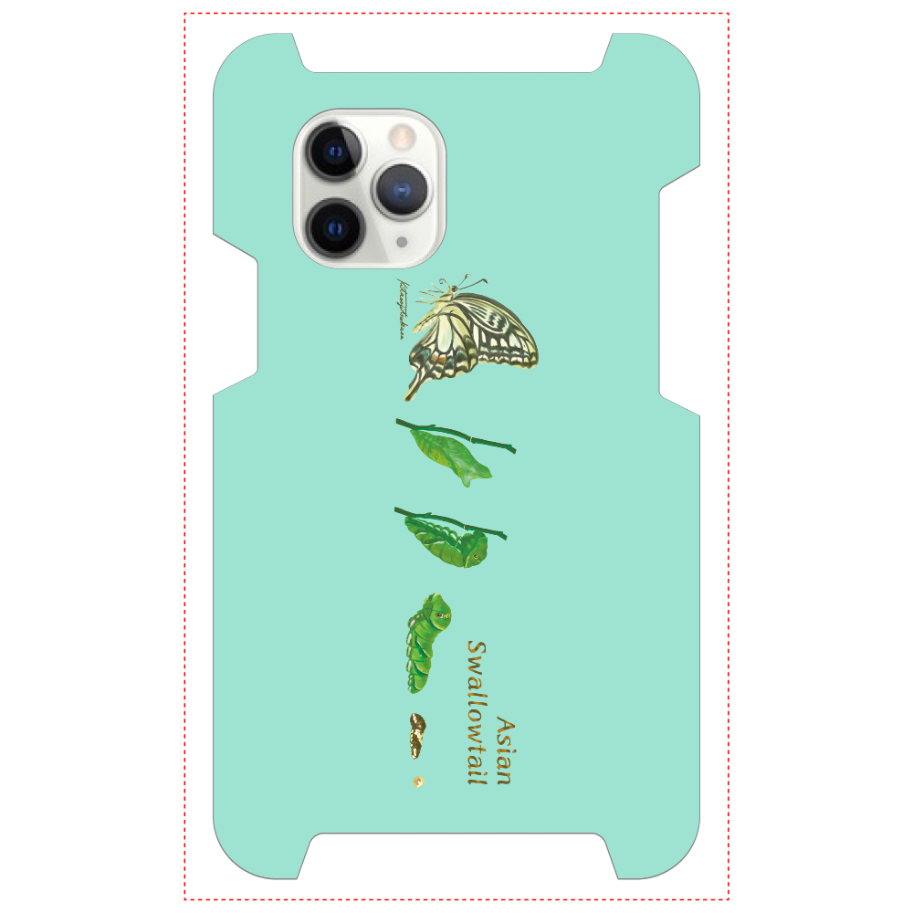 Asian Swallowtail iPhoneケース iPhone 11 Pro