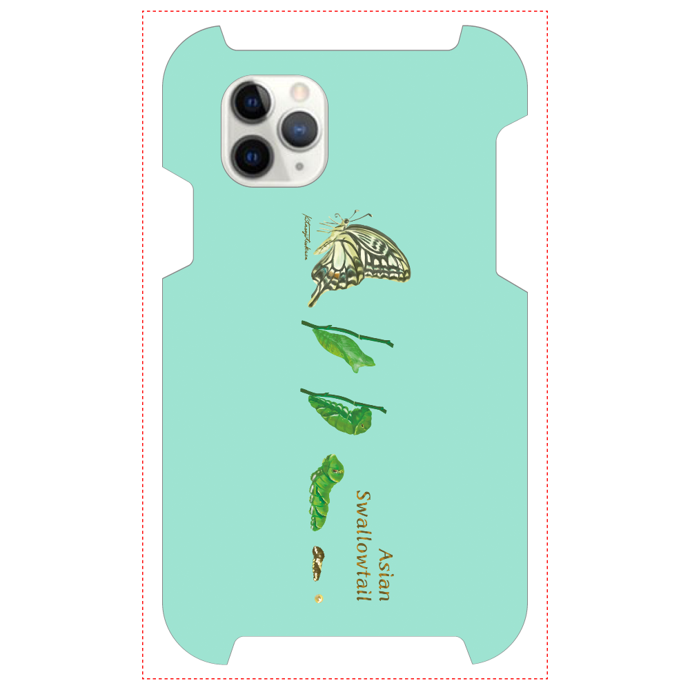 Asian Swallowtail iPhoneケース iPhone 11 ProMAX