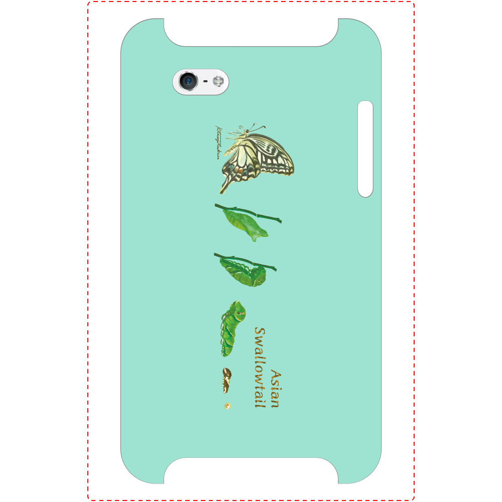 Asian Swallowtail iPhoneケース