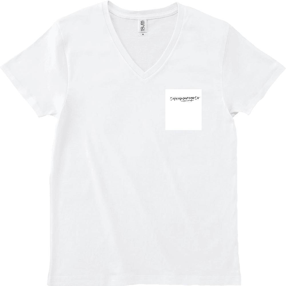 サラリーマンの戯言オリジナルTシャツ スリムフィット VネックTシャツ