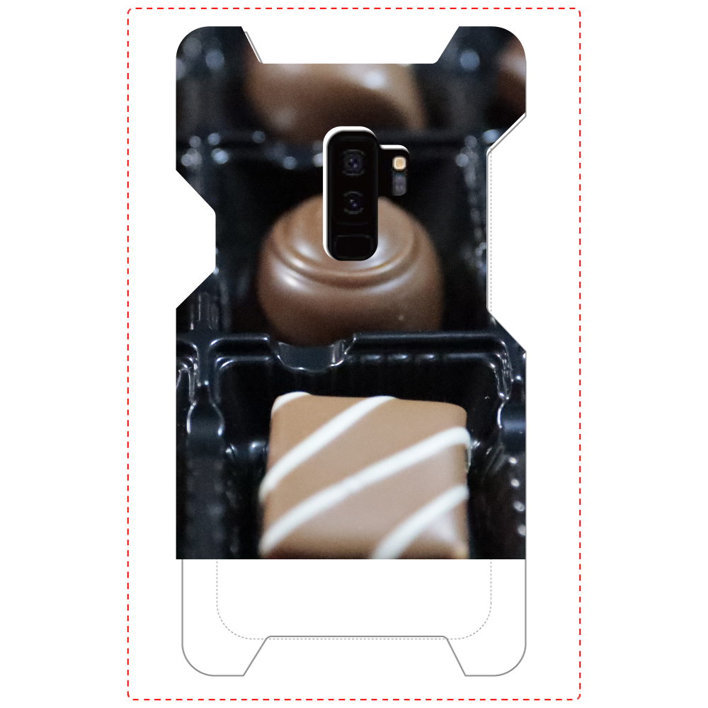 チョコレート Galaxy S9+（SC-03K）