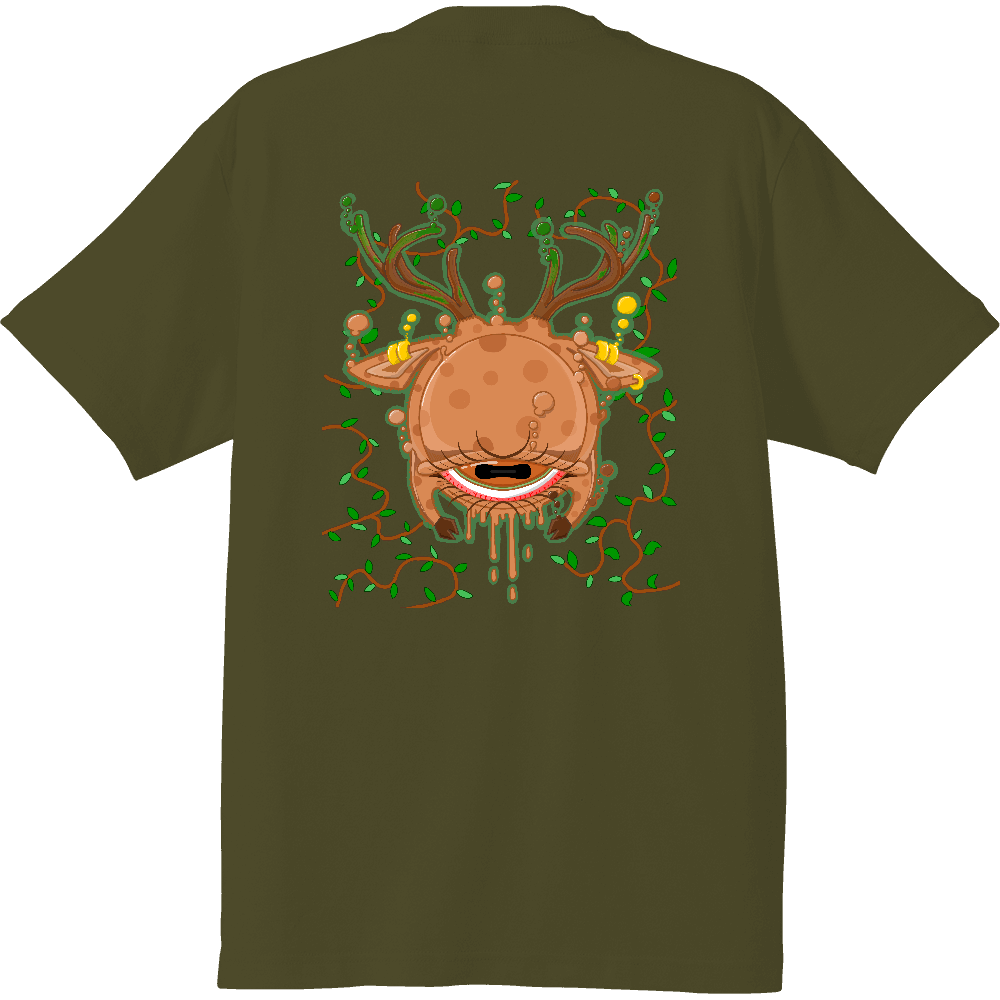 bubbly deerハイクオリティーTシャツ2