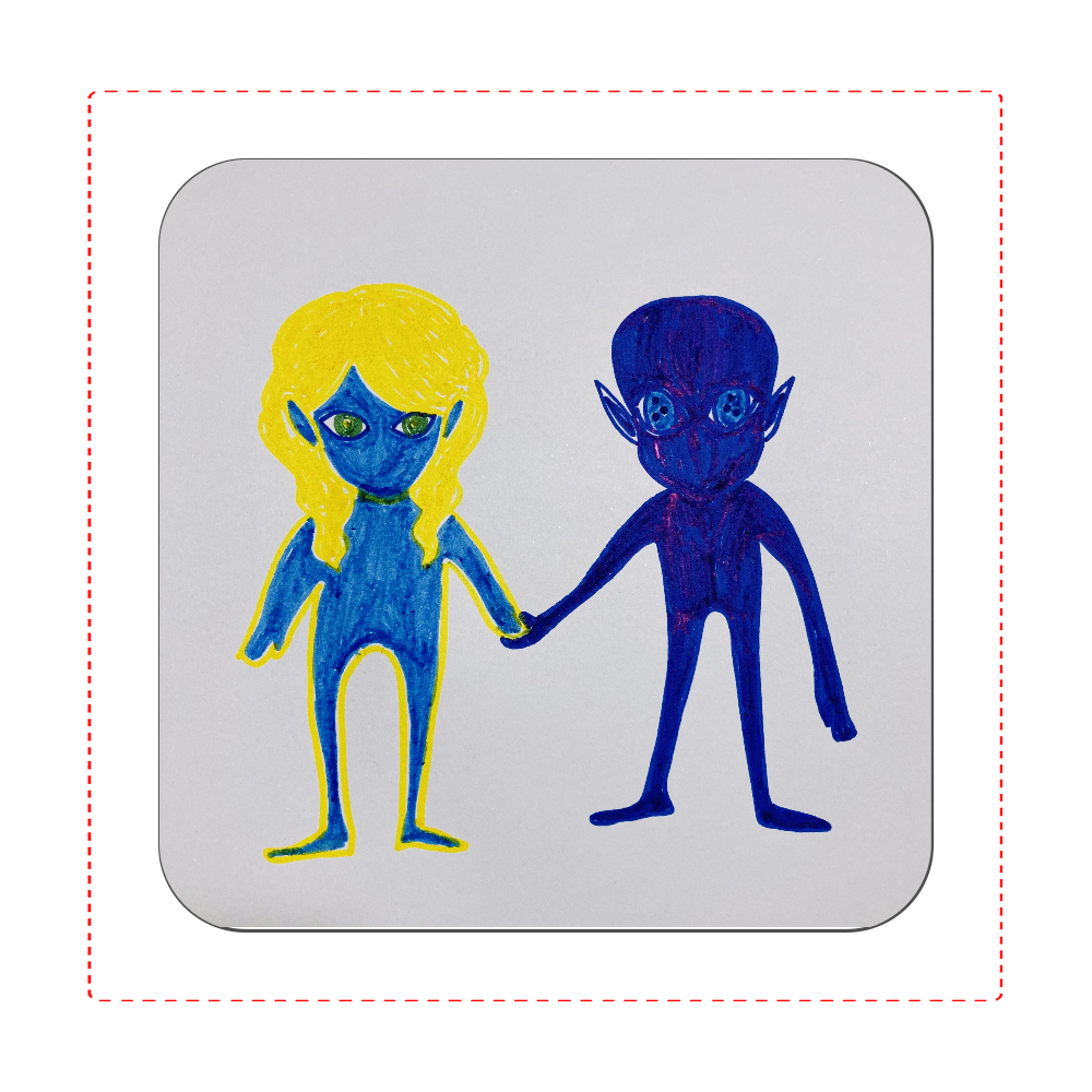 宇宙人キャラクターの商品購入ページ オリジナルプリントグッズ販売のオリラボマーケット