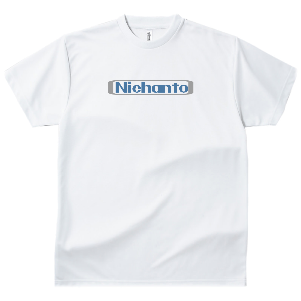 おもしろTシャツ NICHANTO 任天堂風ロゴ パロディTシャツ ドライＴシャツ