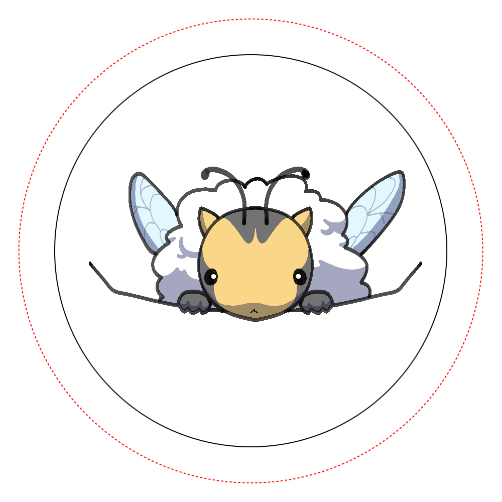 ひょっこりアルビー缶バッジの商品購入ページ オリジナルプリントグッズ販売のオリラボマーケット