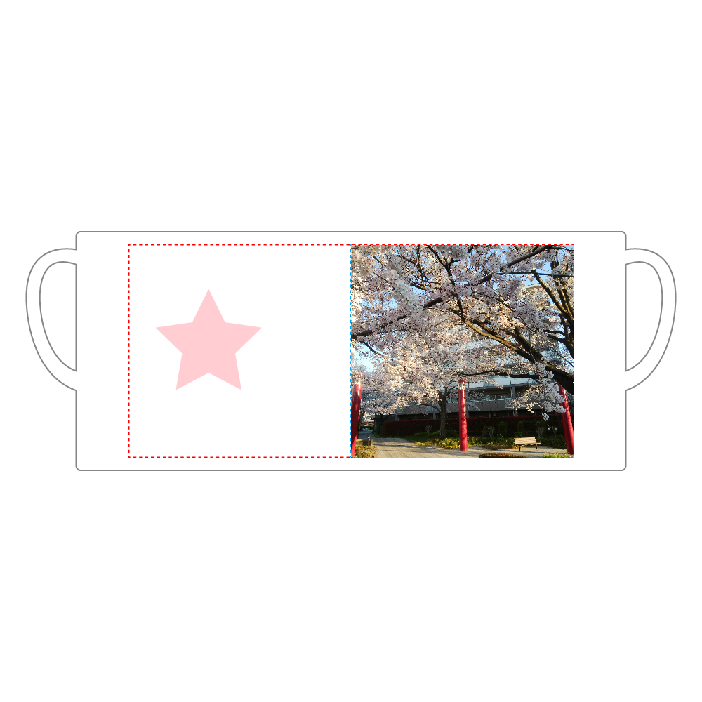 桜2　マグカップ