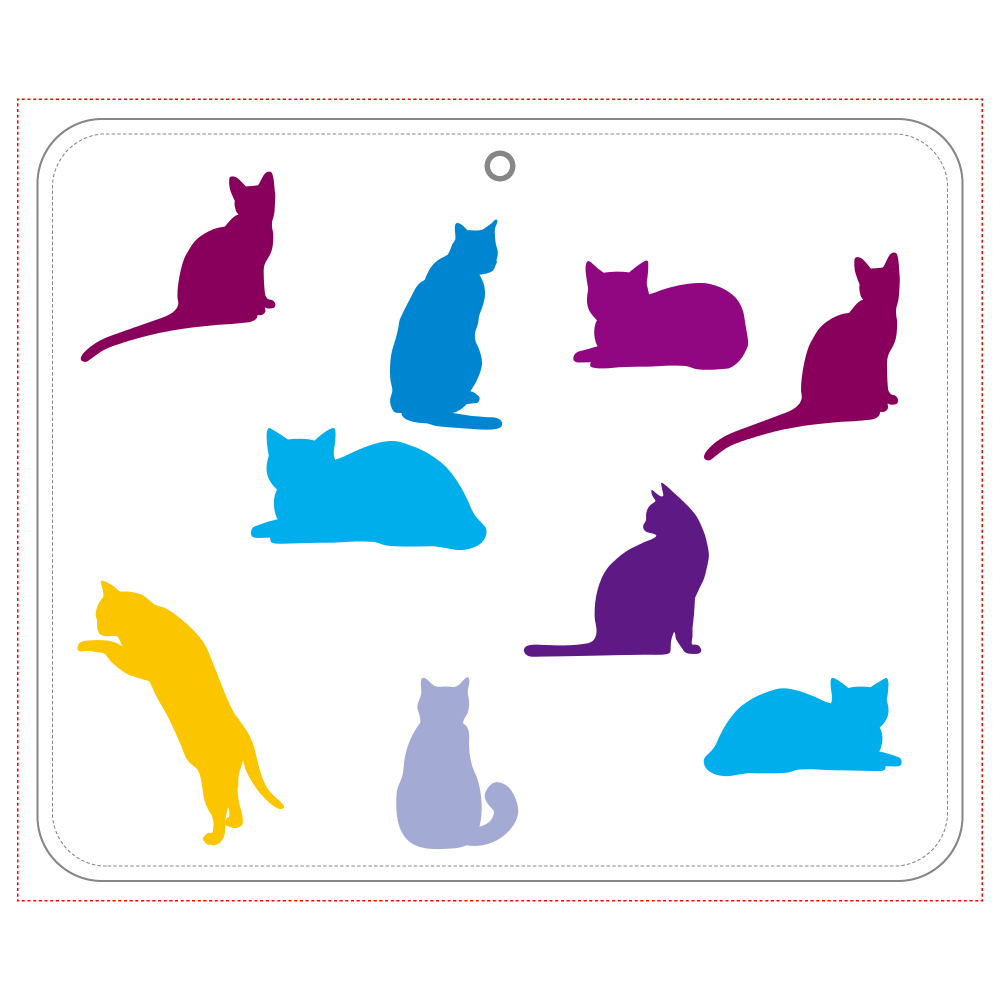 猫たちの帯なし手帳ケース（汎用マルチスライド式パーツ）L帯なし手帳ケース（汎用マルチスライド式パーツ）L1