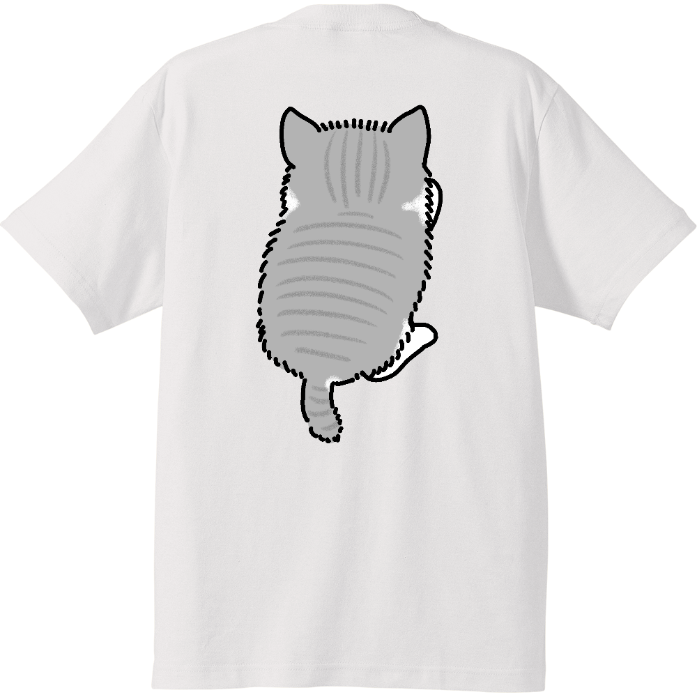 ごろごろ猫（大）ハイクオリティーキッズTシャツ2