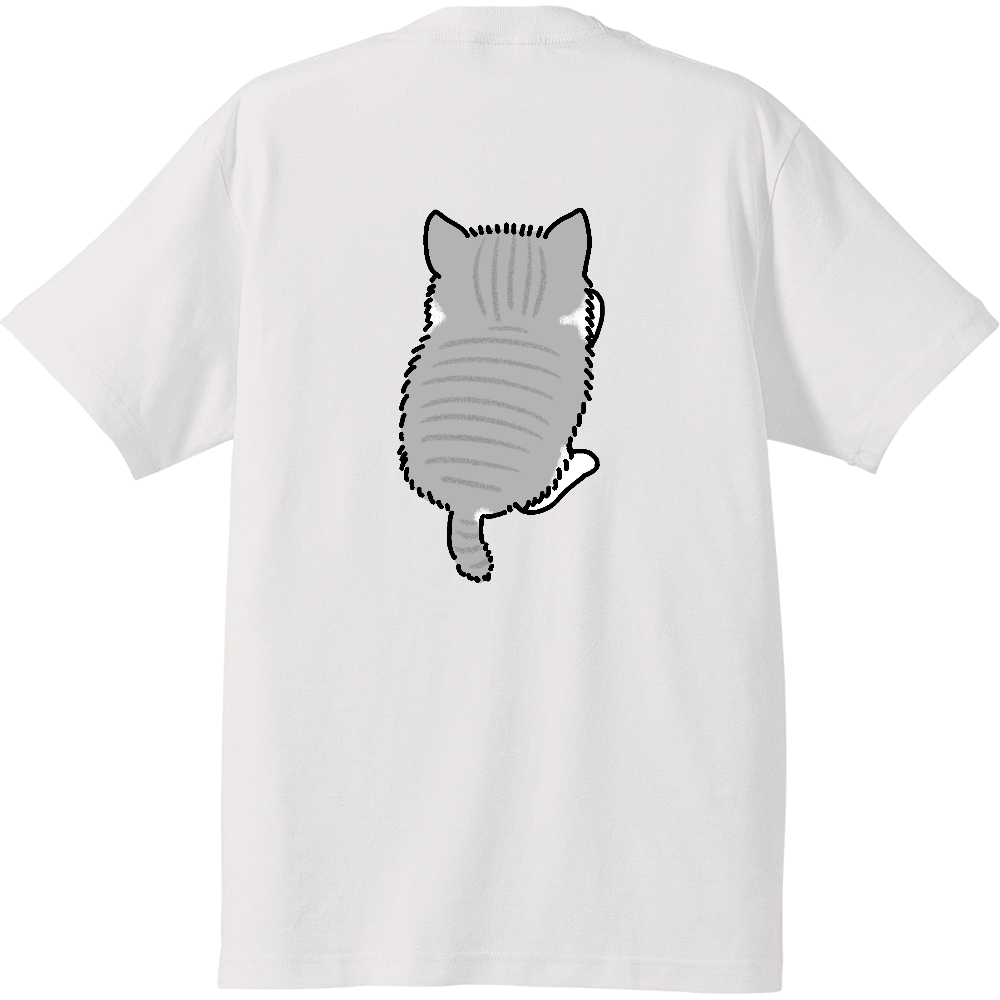 ごろごろ猫（大）ハイクオリティーキッズTシャツ2