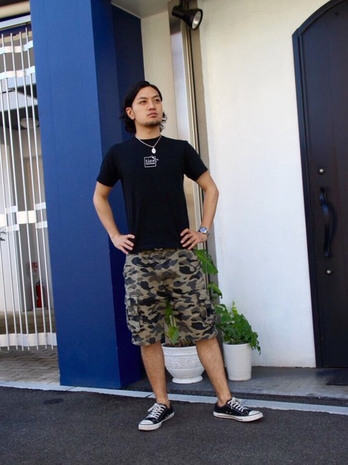 オリジナルTシャツコーデメンズ