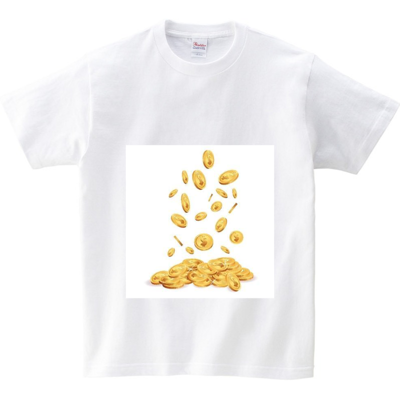 RainingcoinsTシャツ