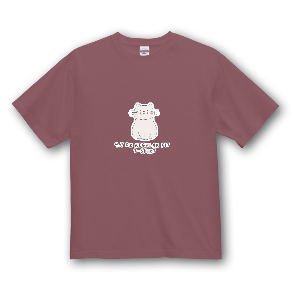4.7オンス レギュラー フィット Tシャツ