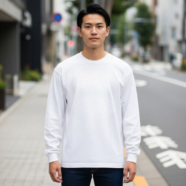 SCREEN STARS x WAIPER 長袖Tシャツ ナチュラルXL試着のみ 公式 ストアファッション - SCREEN STARS x WAIPER 長袖Tシャツ