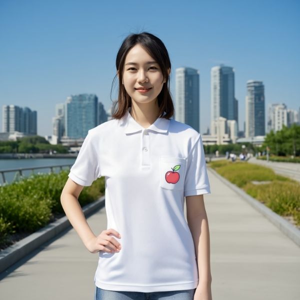 ドライポロシャツ（ポケット付き）