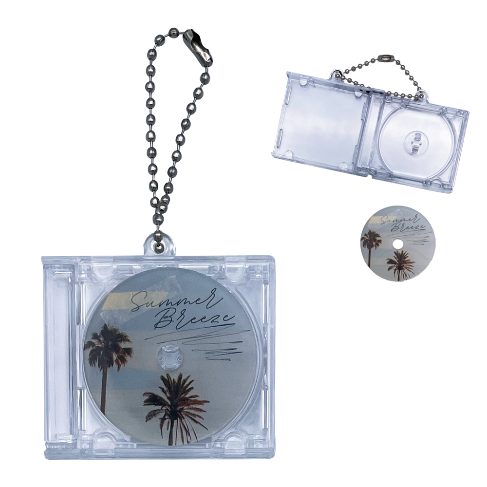ミニCDケースキーホルダー