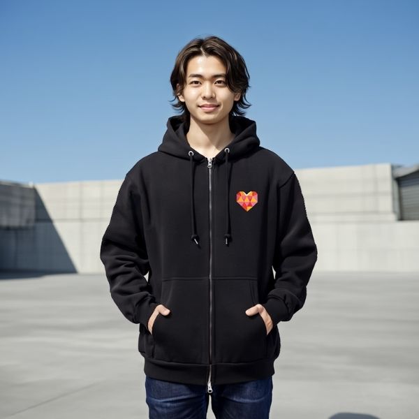 オープンエンドマグナムウェイトスウェットフルジップパーカー（裏起毛）