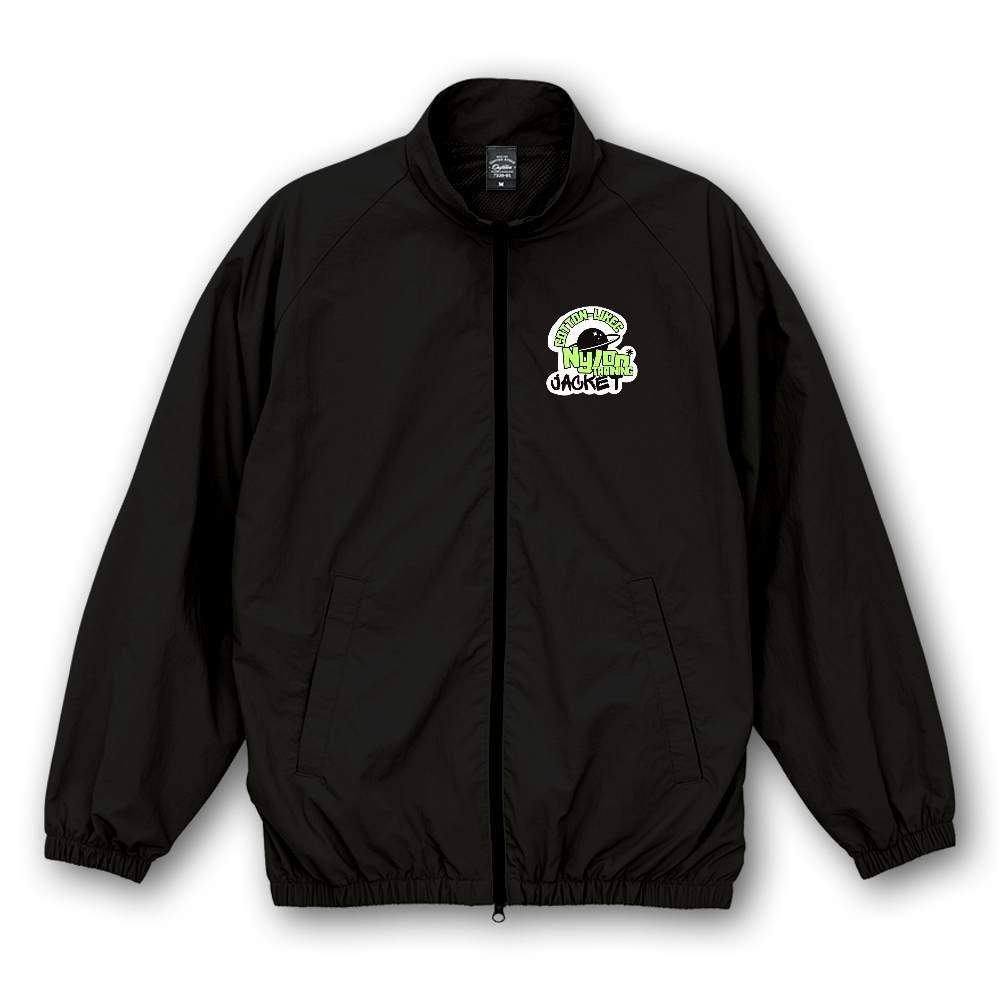 コットンライク ナイロン トレーニング ジャケット（裏地付）