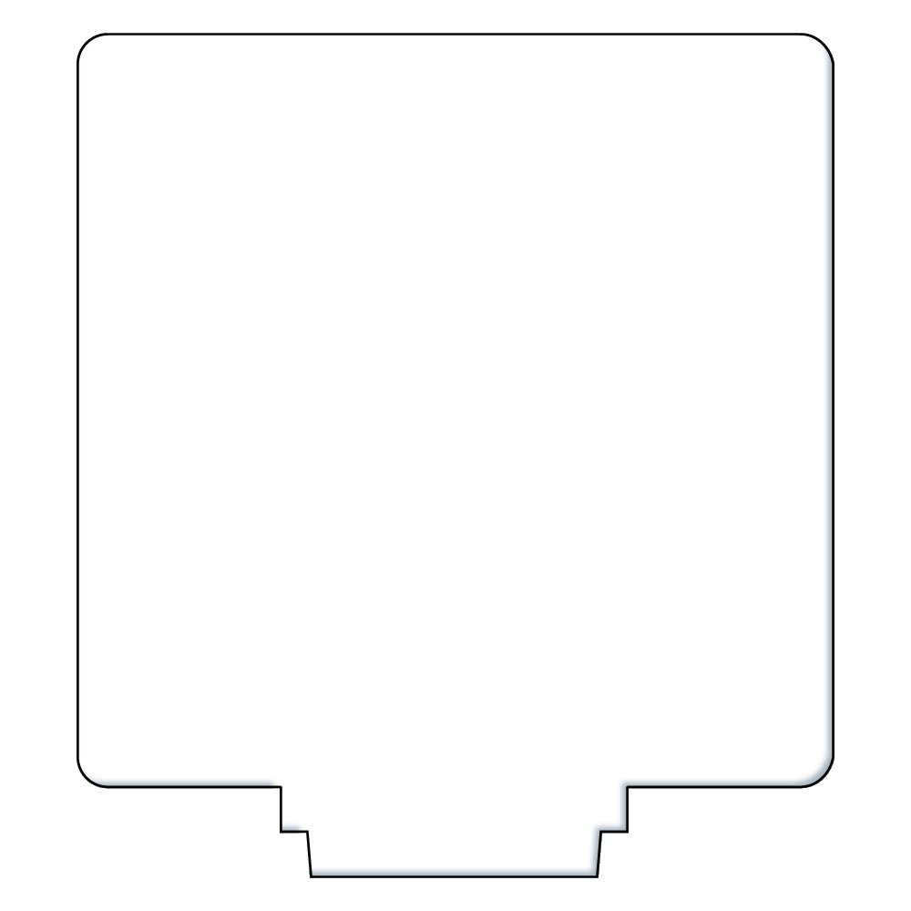 Acrylic figure square (50 x 50mm)