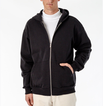 los angeles apparel L/Sヘビーフリース ジップアップパーカー14oz※４営業日 2