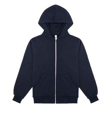 los angeles apparel L/Sヘビーフリース ジップアップパーカー14oz※４営業日 3