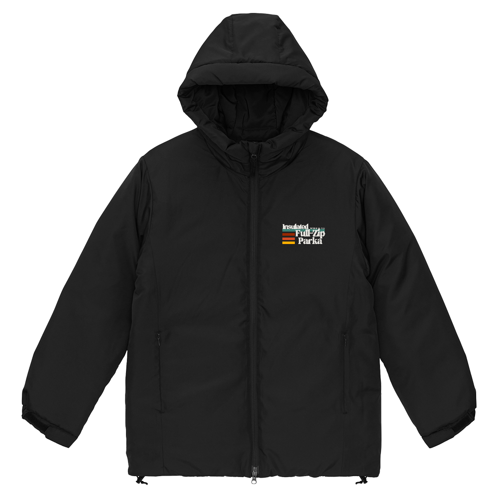 インサレーテッド フルジップ パーカ（中綿入）