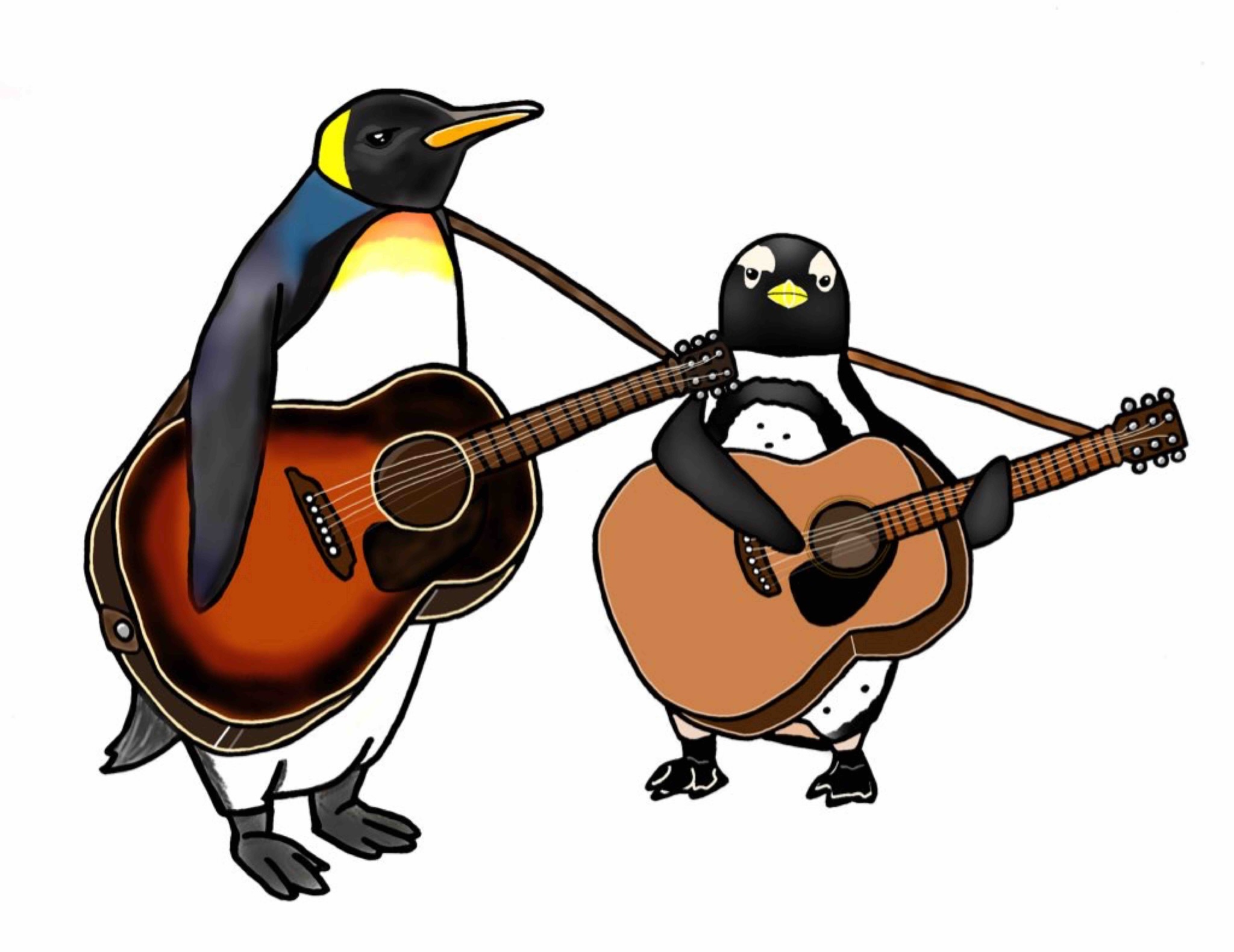 ペンギンギターしーる