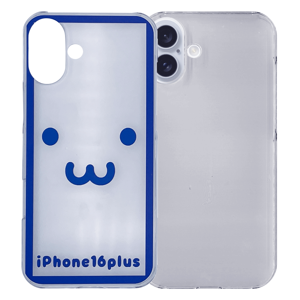 iPhone16 Plus (透明)(ハードケース)