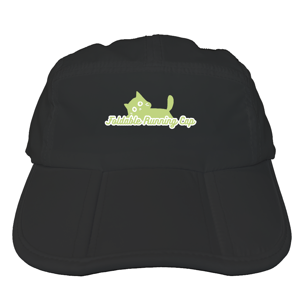 折りたたみランニングキャップ