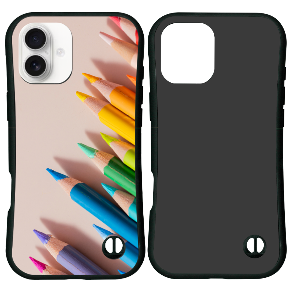 iPhone16 Plus 耐衝撃吸収グリップケース